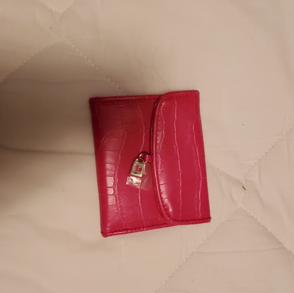 Pink wallet